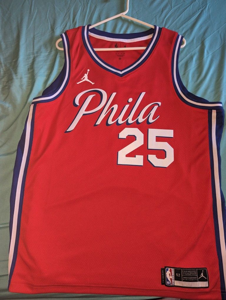 Ben Simmons Jordan Brand Philadelphia 76ers Jersey
