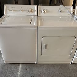 Kenmore White Washer And Dryer Set Used 