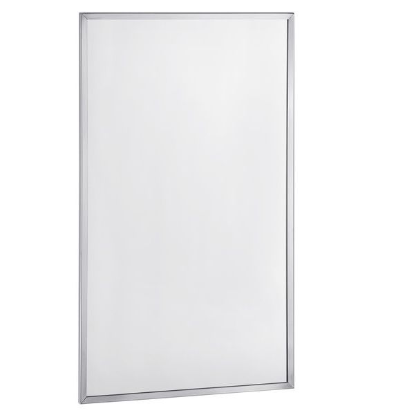 New in box Bobrick B-165 2436 24" x 36" Wall-Mounted Mirror with Stainless Steel Channel Frame