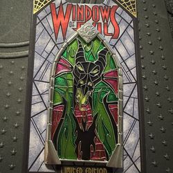 New Disney Windows of Evil pin