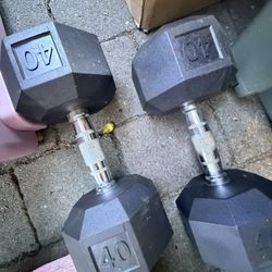 40 Pound Weights - Yard Sale Today