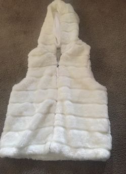 Faux fur vest