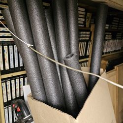 New never used foam wraps for pipes, installation, etc. 