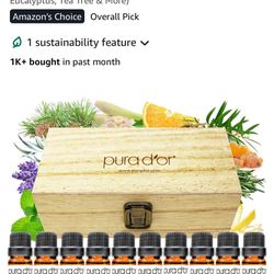 10 essential oils by Pura d’or
