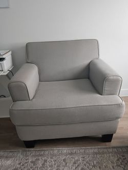 Love seat and chair