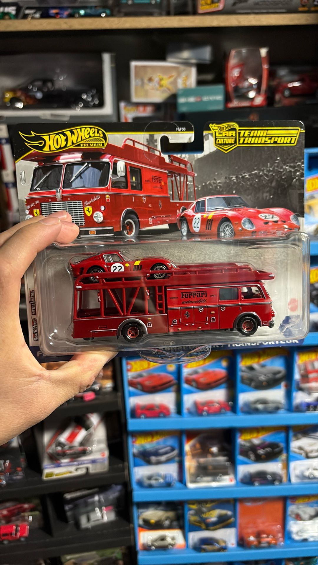 hotwheels transporter ferrari 250GTO