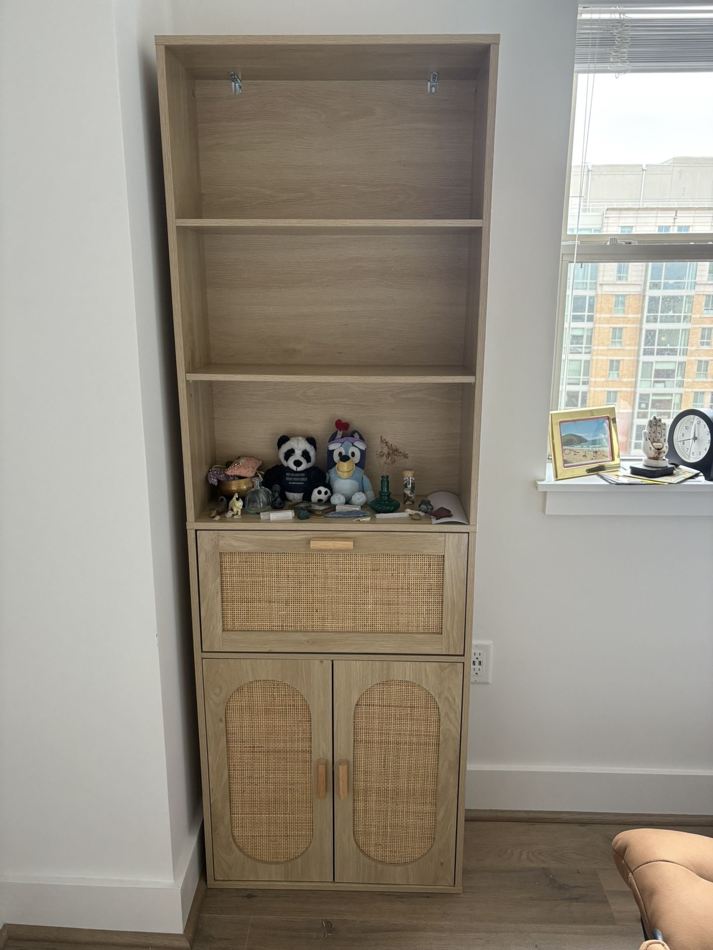 Rattan Bookcase