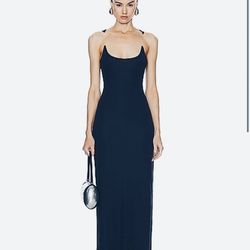 New w/Tags Y/Project Invisible Strap Scoop Neck Dress Size Medium