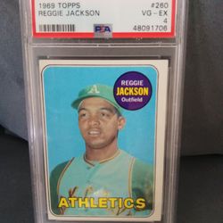 1969 Topps Reggie Jackson ROOKIE HOF PSA  only $250. Chicago Cubs Derek Lee signed jersey $200 See Our Other Great Sports Antiques Jewelry Art Beer Si