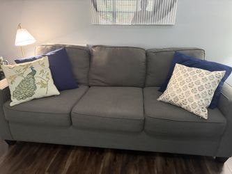 3 piece gray sofa set- 150 TUESDAY only