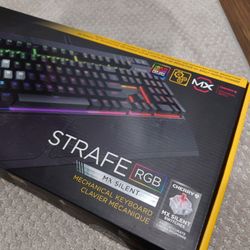 CORSAIR STRAFE RGB MX SILENT Gaming Keyboard