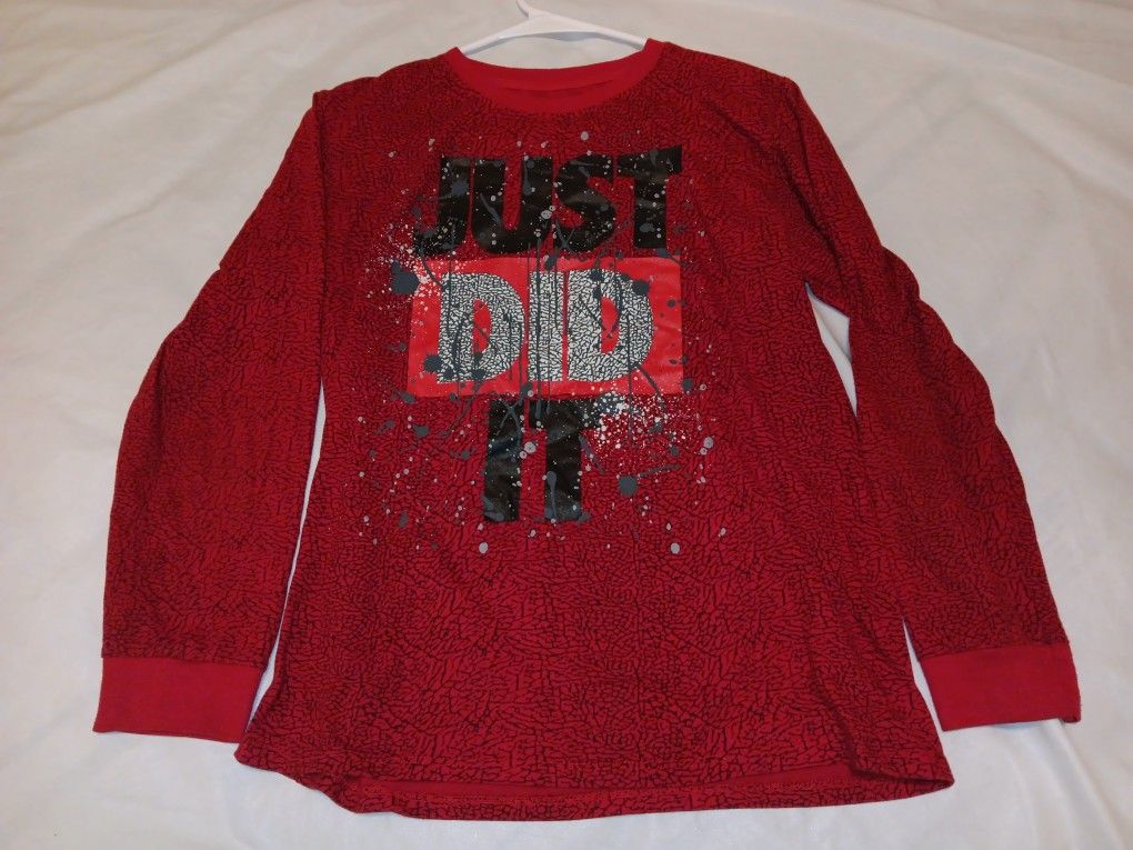 Take That! "JUST DID IT"  Womens  Long Sleeve T Shirt Size L