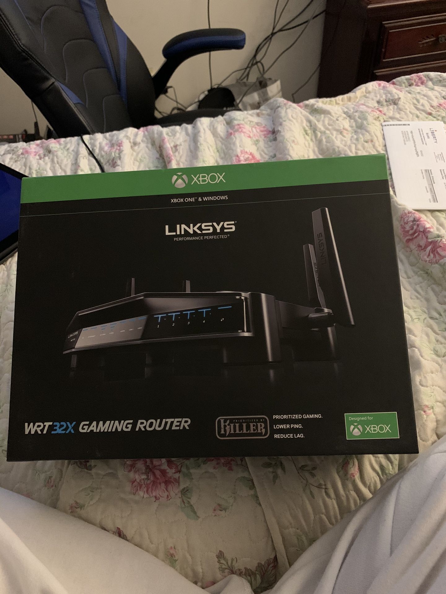 Router designed for gaming