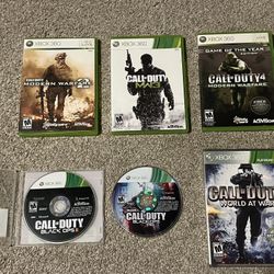 XBOX 360 Call of Duty Games