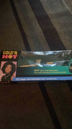 Gold'N Hot 1/2" Marcel-Grip Professional Curling Iron
