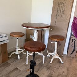 Pub Table & 3 Stools