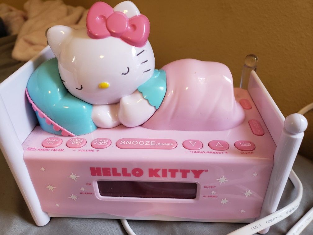 Hello Kitty Alarm Clock