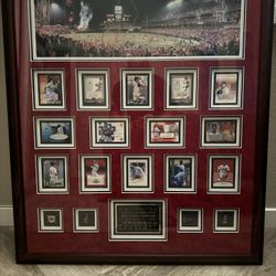 Signed World Series Poster