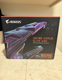 Gigabyte X870e Aorus Elite X3d Motherboard