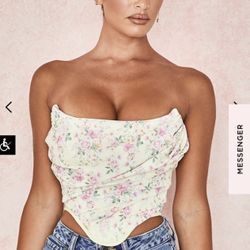 House Of CB Vivienne corset top