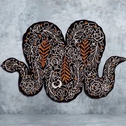 RARE Supakitch x Ikea Snake Rug Collectible Art 2019