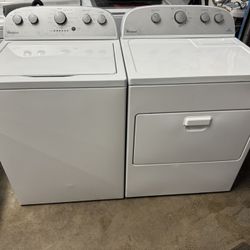 Whirlpool Washer And Whirlpool Electric Dryer