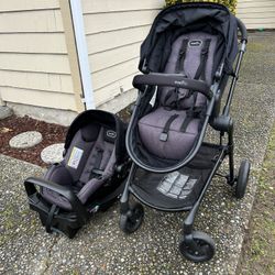 Carseat and Stroller Combo