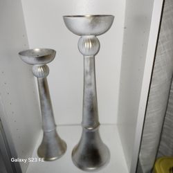 METAL CANDLE HOLDERS