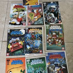 Uncle Scrooge comic books lot of 10
