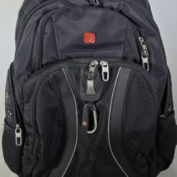 SwissGear ScanSmart Black Notebook carrying backpack