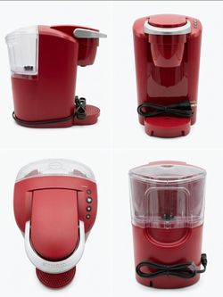 Red Keurig Single Use Coffee Maker