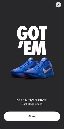 Kobe 5 Dodgers