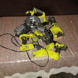 Ryobi Bundle With Battery And Charger 