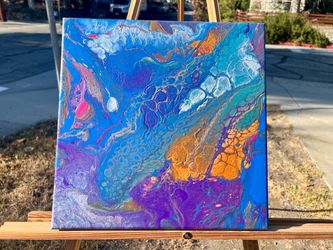 Abstract Acrylic Art