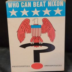 1970 Presidential Sweepstakes Board Game - Challenge to Beat Nixon