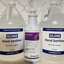 2 U line Hand Sanitizer 1 Disinfectant Cleaner ❗️FIRM PRICE❗️