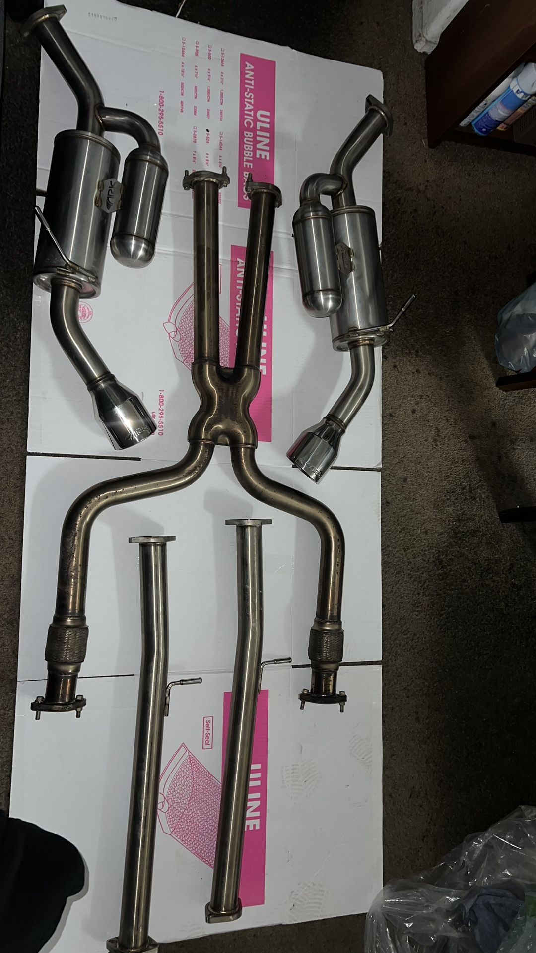 Ark Performance Grip Cat Back Exhaust Q50