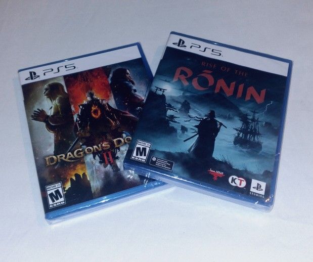 Dragon's Dogma/ Rise Of The Ronin PS5 Game Bundle 