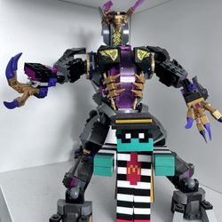 LEGO Ninjago Monster Four Leg Mech RoBot Puzzle Game Toy Roblox Figure Block X Y