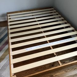 Solid Wood Platform Bed