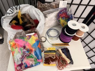 Supplies To Make Dream Catchers! 