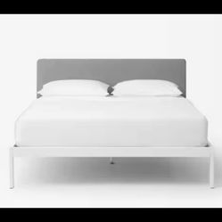 Tuft & Needle Bed Frame + Upholstered Headboard Queen 