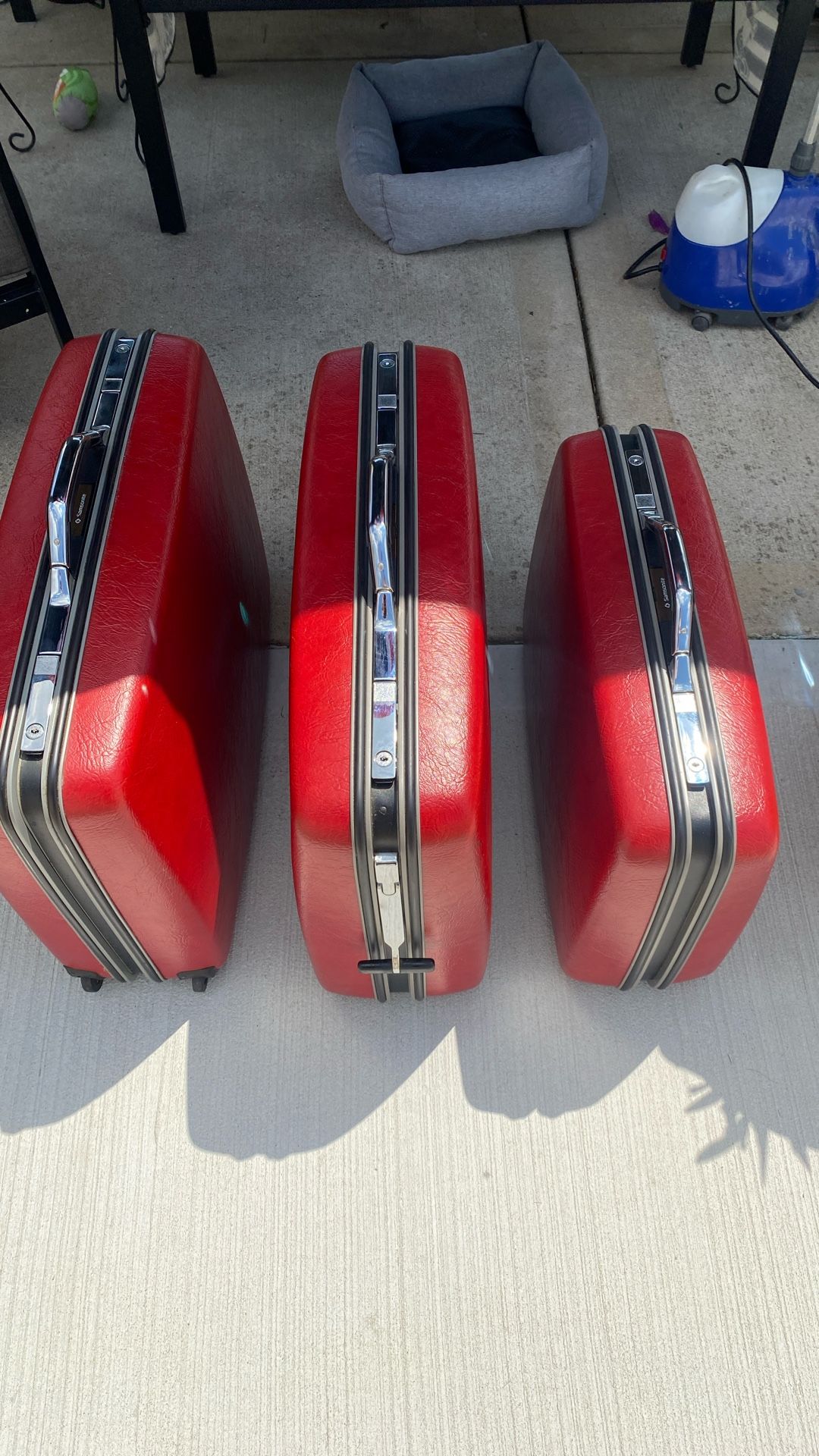 Vintage Samsonite silhouette luggage  3 Piece 