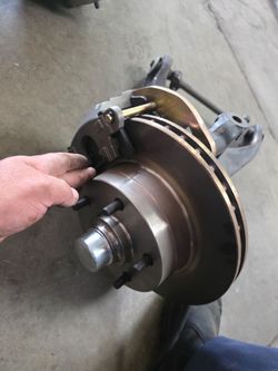 55-57 bel air front disc conversion kit