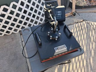 Digital heat press machine