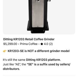 Ditting Coffee Grinder 