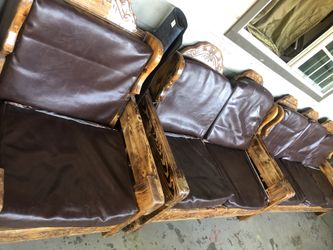 Strong/Heavy wood living room furniture