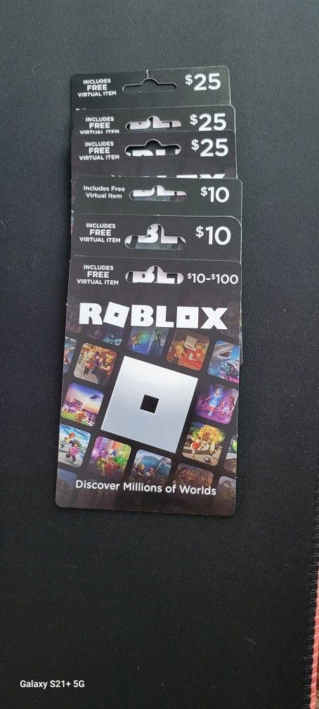 Roblox Gift Cards Trade For Pokémon (105.00)