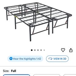 Full Size Bed Frame. New In Box Still