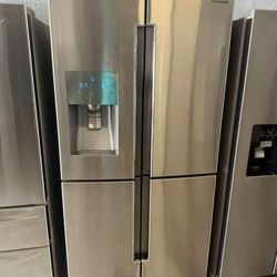 36” SAMSUNG REFRIGERATOR FRIDGE HELADERA NEVERA REFRIGERADOR WORKING PROPERLY CLEAN TESTING WARRANTY 4 Months 